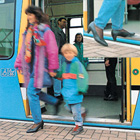 1999年に導入された100％低床車両
