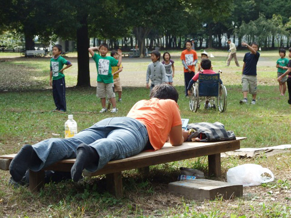 ここでは遊ばないのも自由